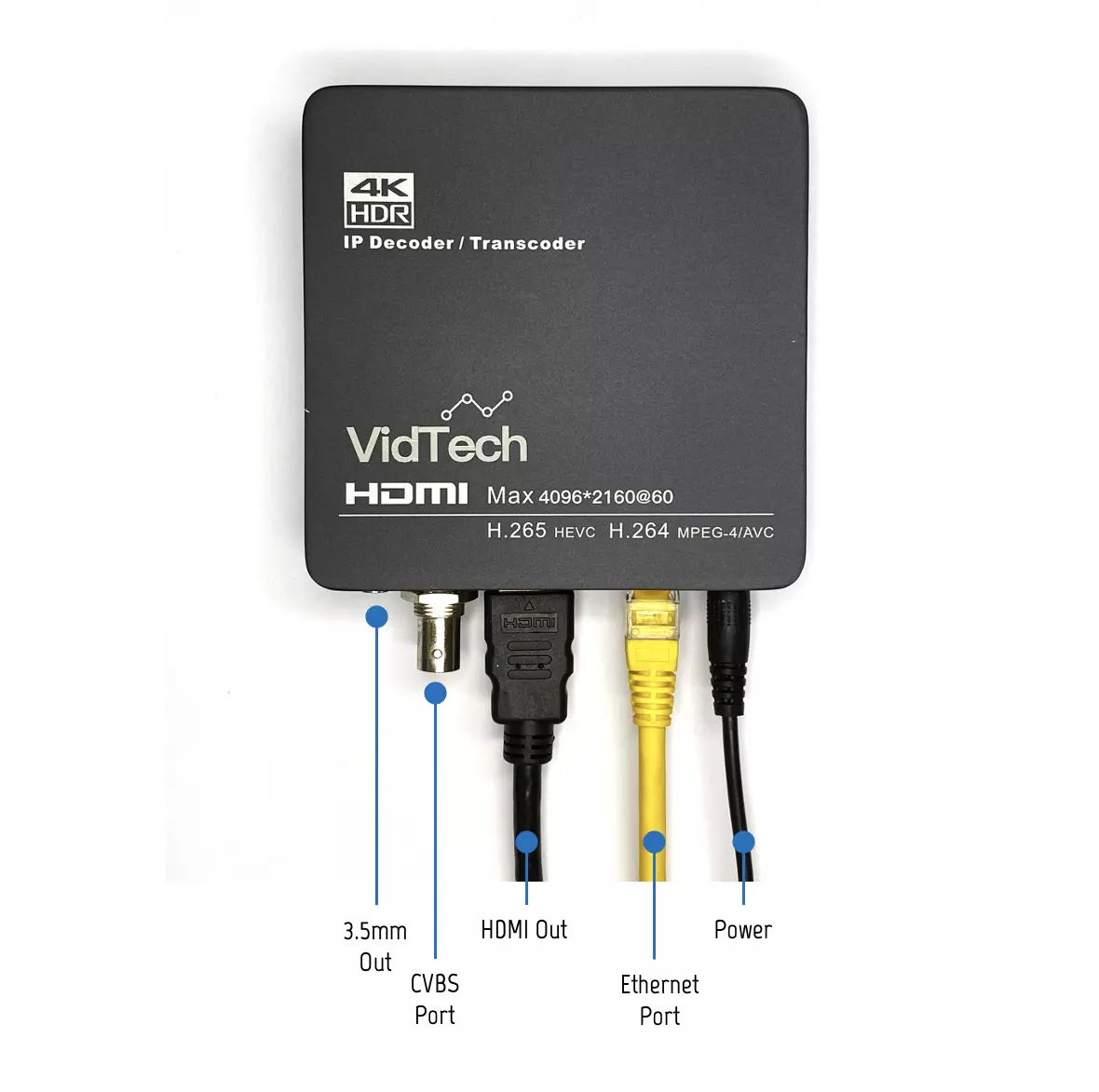 Label Broadcast VTB-NDT4K Connection Interface